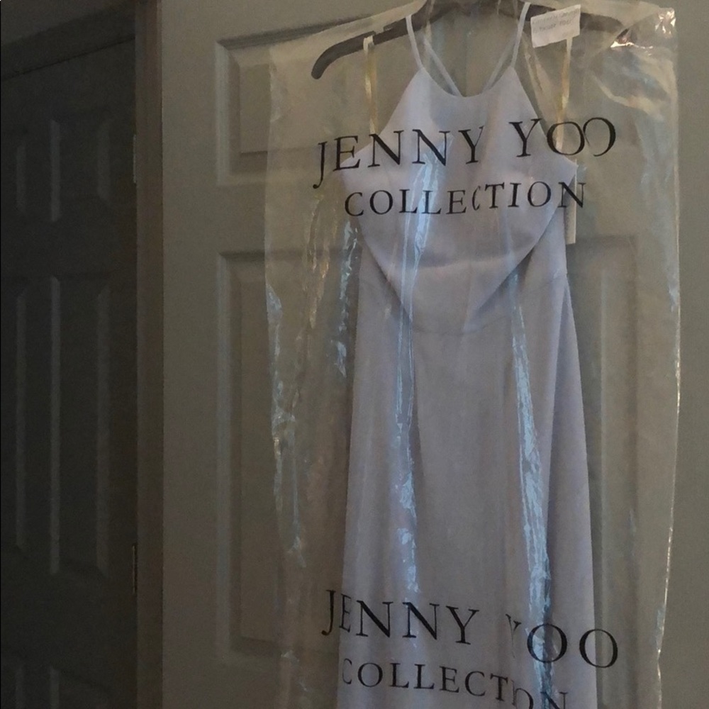 Jenny Yoo Size6 Bridesmaid Gown:Kayla,Whisper Blue